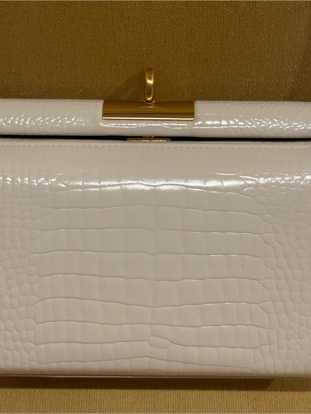 Gu_de Gemma Croc-Embossed Leather Crossbody Bag - Picture 2 of 5